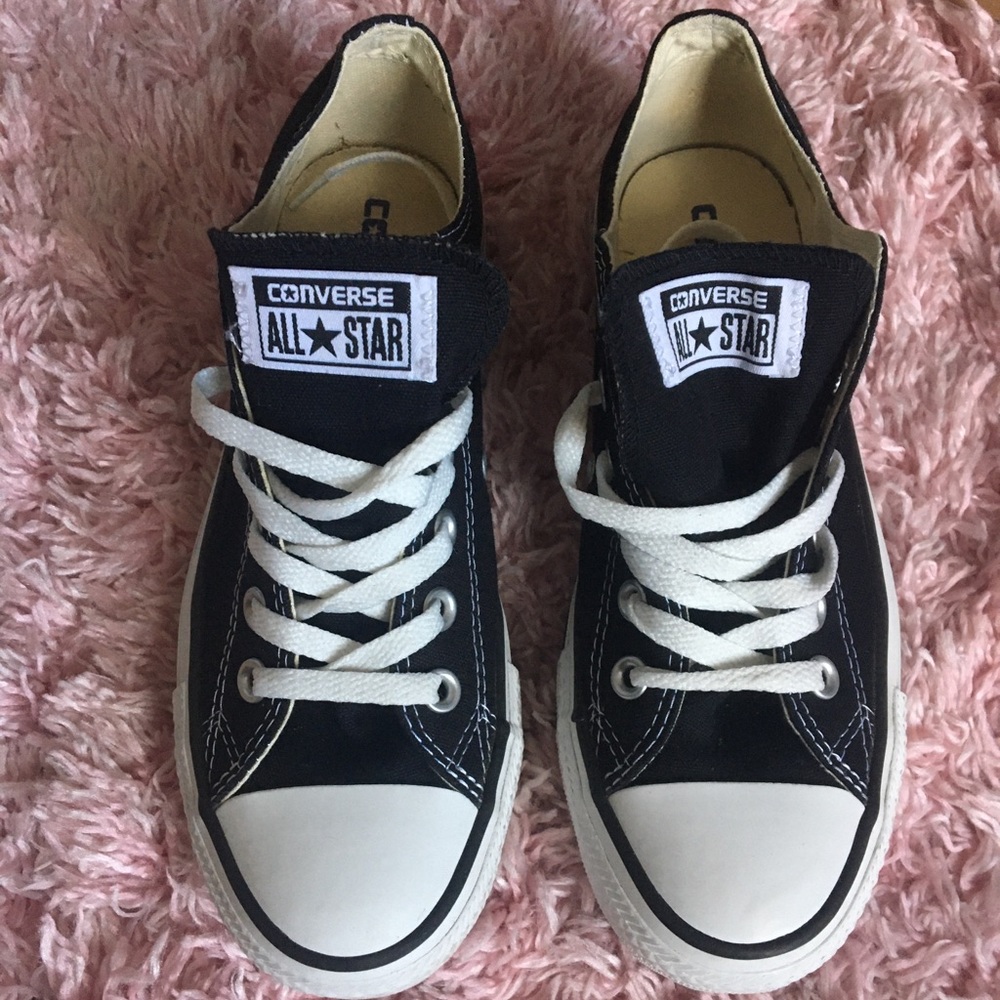 Black and White Converse